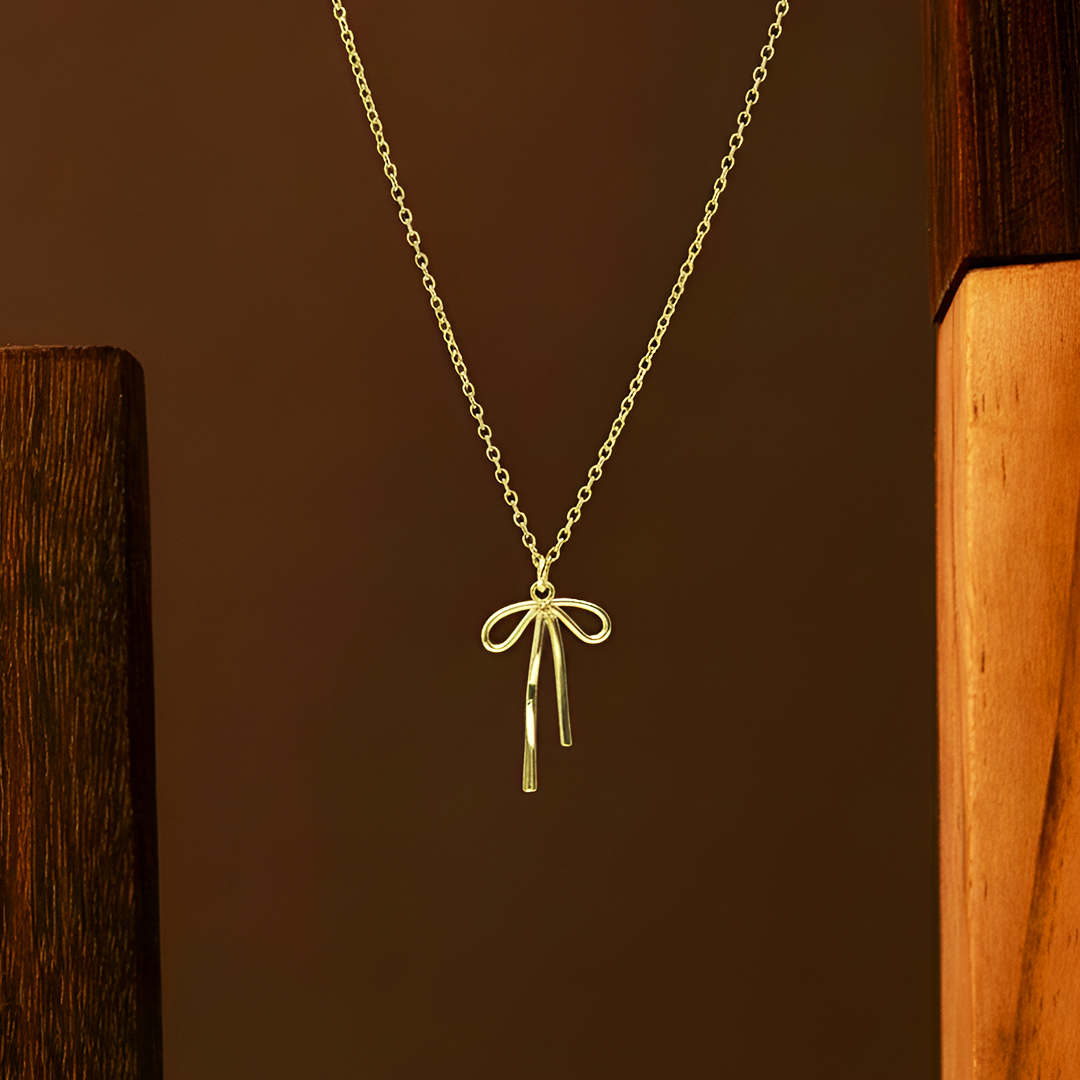 Elysia Bow Necklace