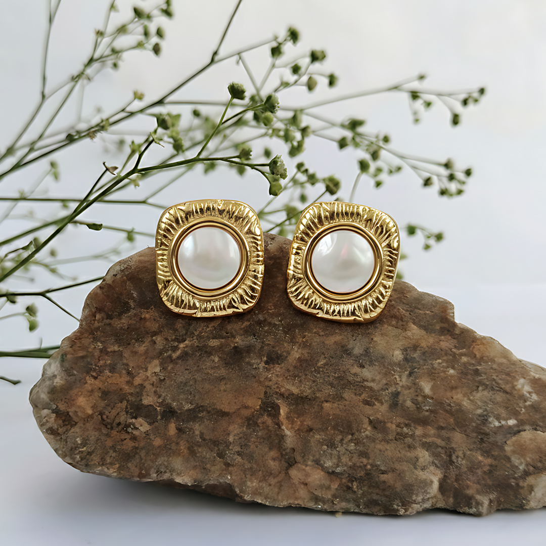 Opalisse Crest Studs - Image 2