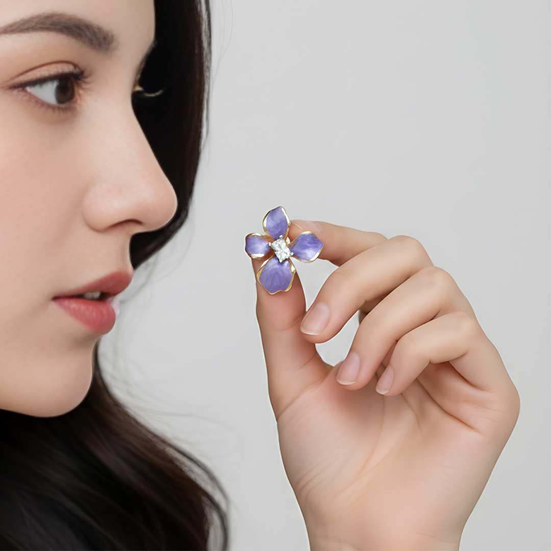Vioressa Bloom Studs - Image 2