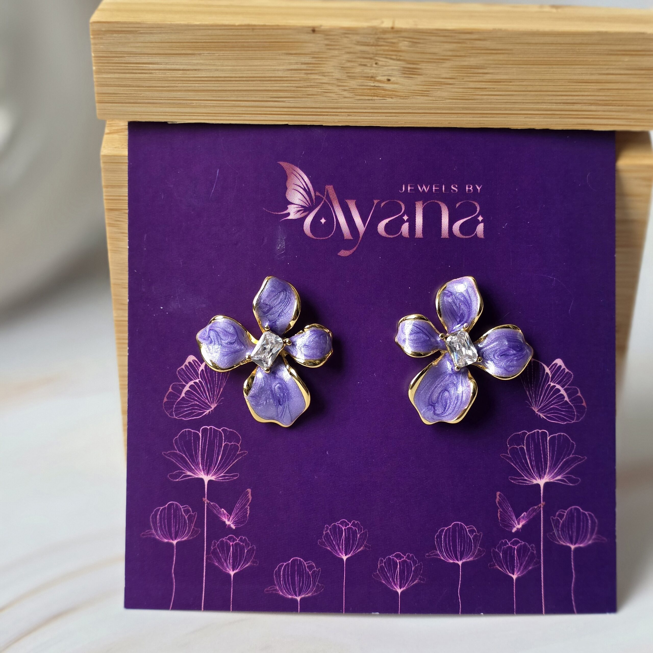 Vioressa Bloom Studs - Image 3